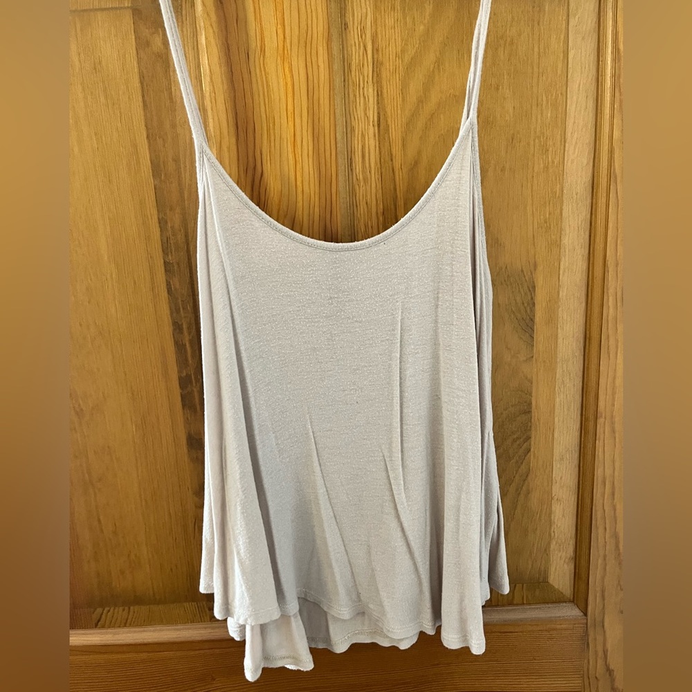 M Basic nude cropped tank